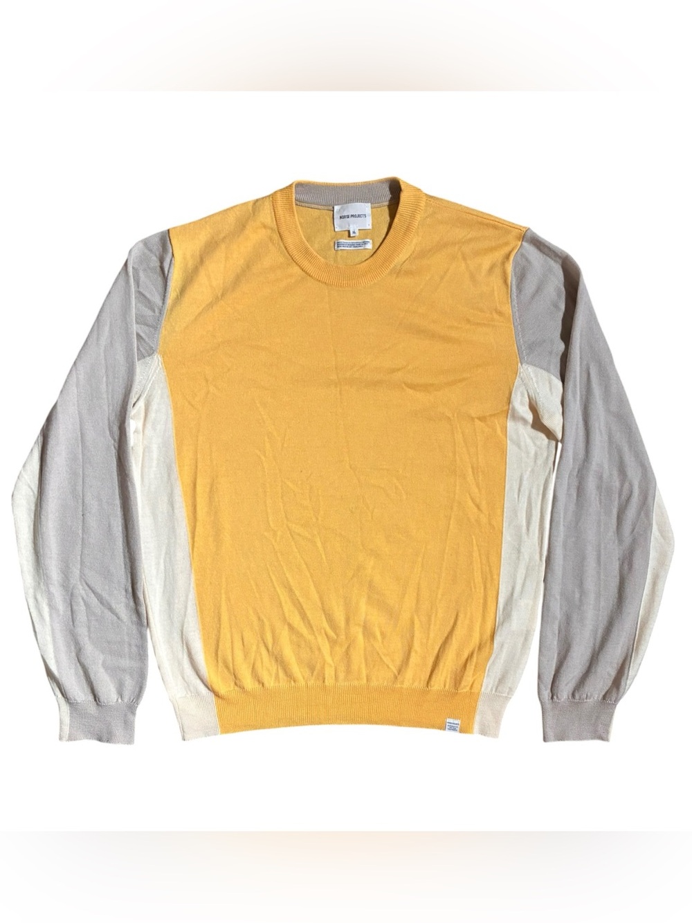 Norse Projects Sigfred Panel Knit Colorblock Multi